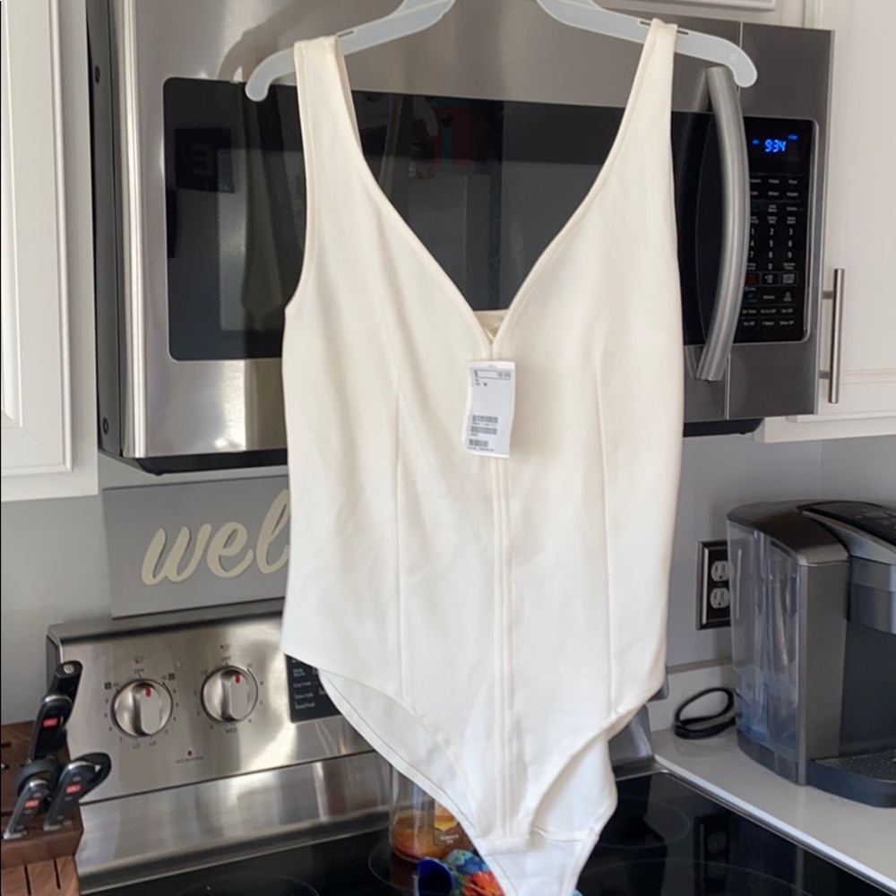 H&M White Bodysuit
